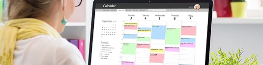 computer calendar used to schedule wider pickup and delivery windows