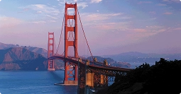 san francisco to seattle car shipping route featuring golden gate